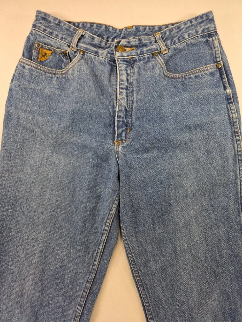 Lois Jeans Blue Denim Men's Small Size W30 L26 Vintage